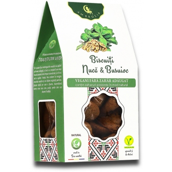 Biscuiți Nucă si Busuioc - 150g:  - AMBROZIA