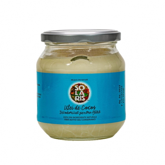 ULEI DE COCOS PENTRU GATIT 500ml SOLARIS