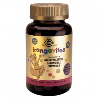 Kangavites Multivitamin&Mineral Formula Berry, 60cps, Solgar
