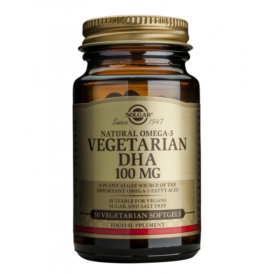 Vegetarian DHA 100mg softgels 30s Vegetarian DHA 100mg softgels 30s