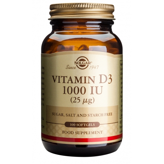 Vitamin D3 1000ui 100cps