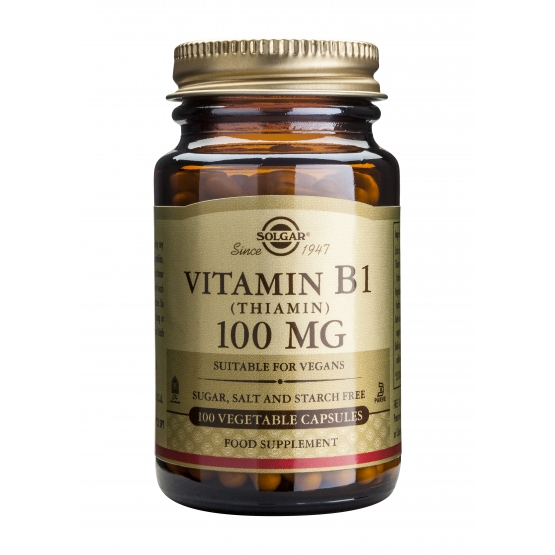 Vitamin B1 100mg 100 veg.caps.