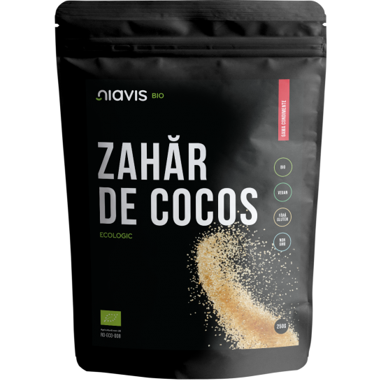 Zahar de Cocos Ecologic/BIO 250g Zahar de Cocos Ecologic/BIO 250g