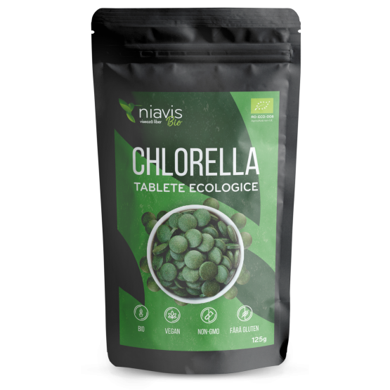 Chlorella Tablete Ecologice/BIO 125g