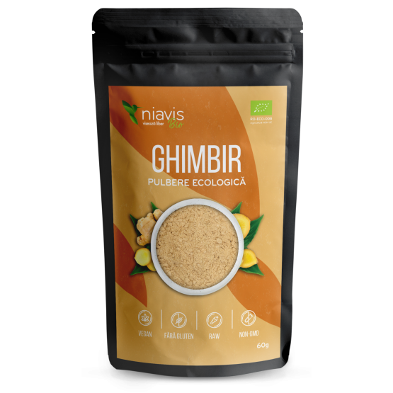 Ghimbir pulbere Ecologica/BIO 60g