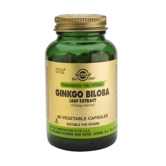 Ginkgo Biloba Leaf extract 60cps