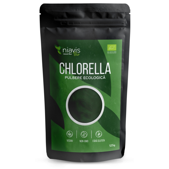 Chlorella Pulbere Ecologica/BIO 125g Chlorella Pulbere Ecologica/BIO 125g