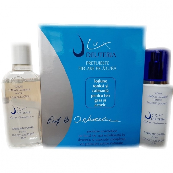 Lotiune tonica si calmanta pentru ten gras si acneic - 150 ml - Deuteria Cosmetics