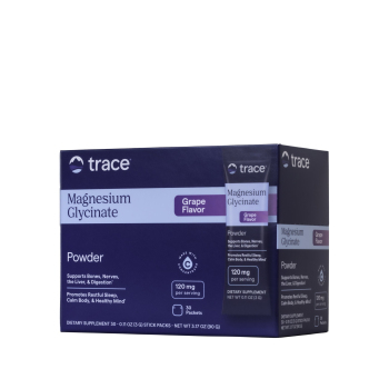 Magneziu glicinat pudra aroma struguri, plicuri